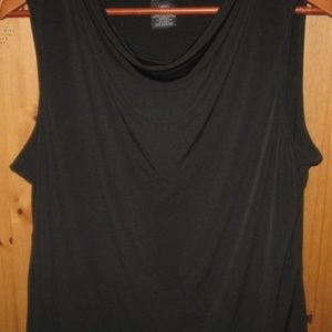 George Stretch sleeveless waterfall top